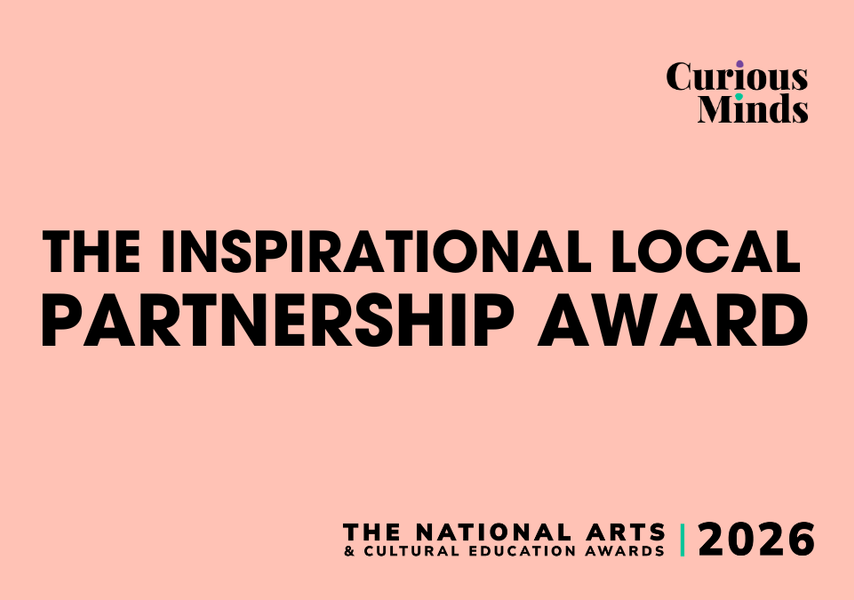 Text reads "The Inspirational Local Partnership Award. Finalists."