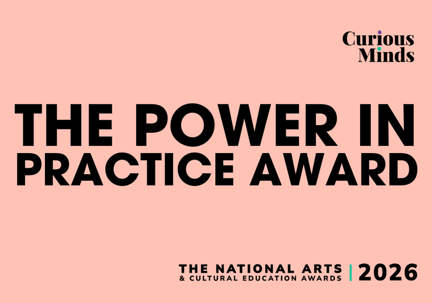 Text reads "The Power In Practice Award. Finalists."