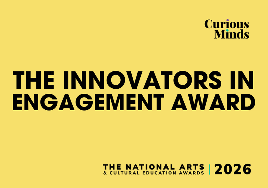 Text reads "The Innovators in Engagement Award. Finalists."